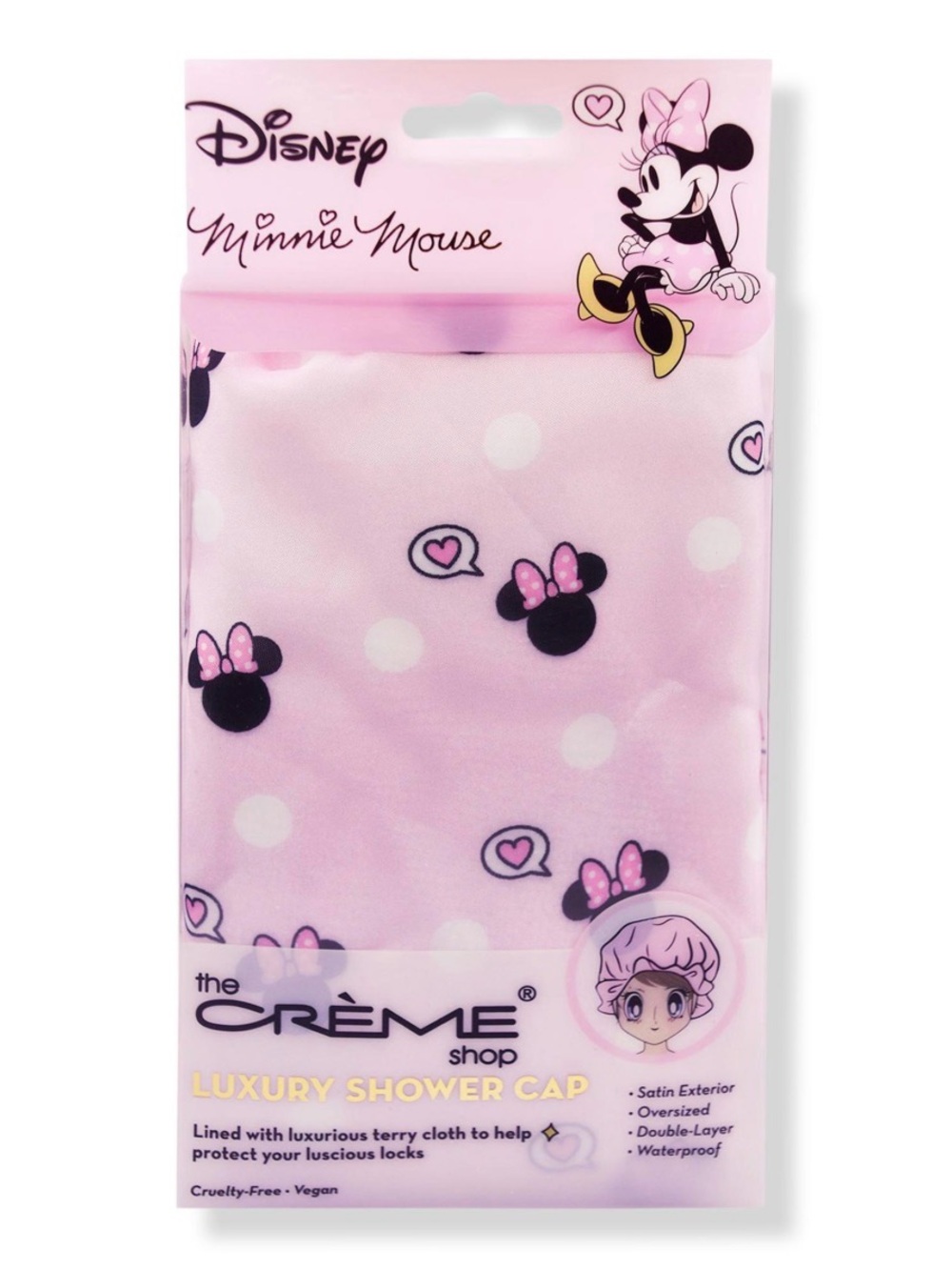 The CRÈME Shop Disney Minnie Mouse Luxury Shower Cap